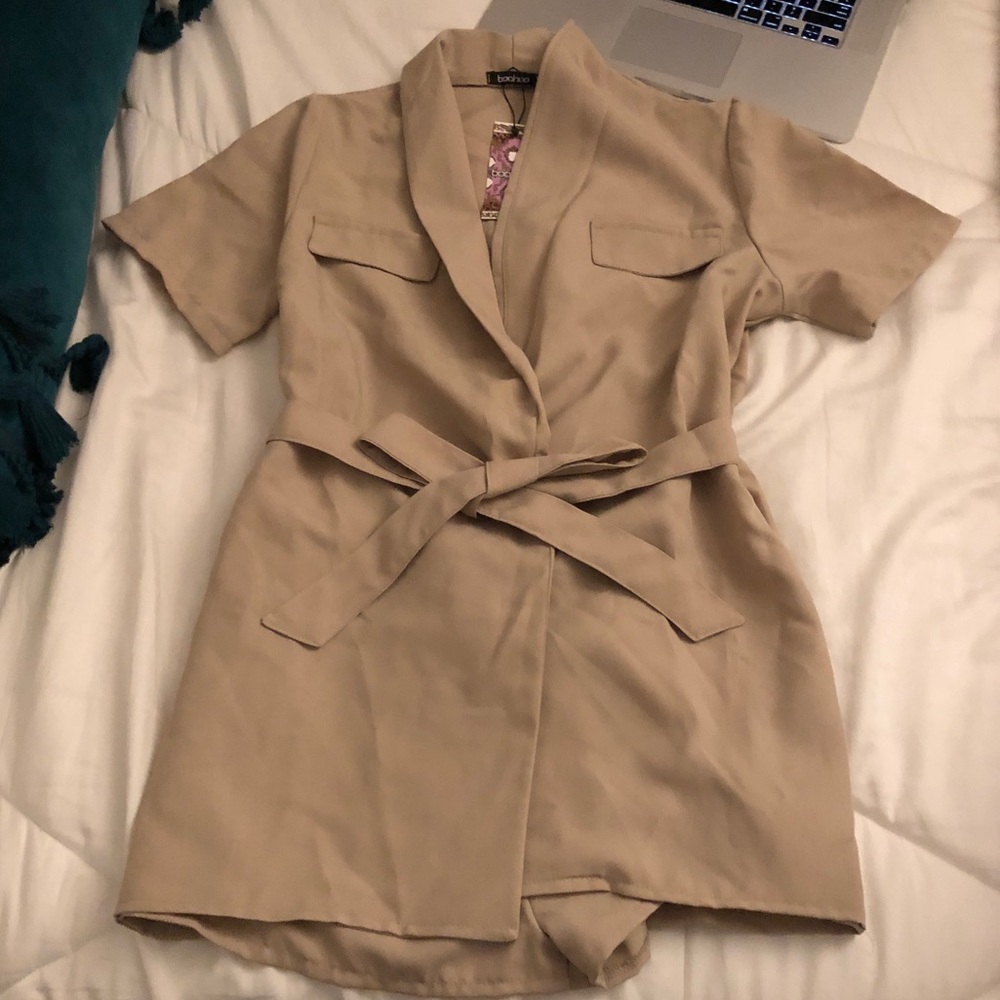 Blazer Short Sleeve Romper